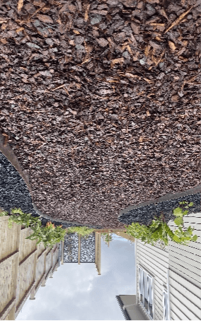 Mulch bed
